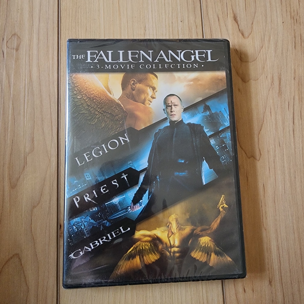 The Fallen Angel 3-Movie Collection DVD - Black & Gold Cover